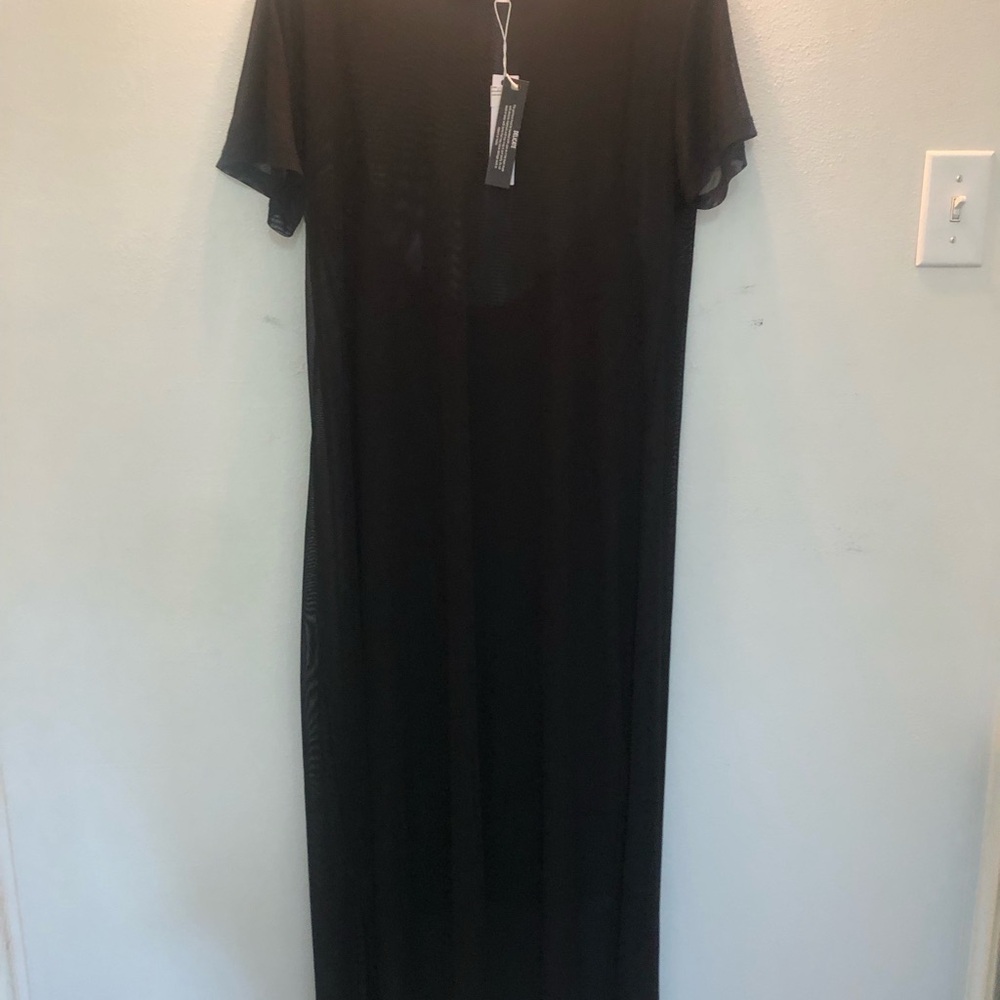 Steve Madden Black Maxi Dress